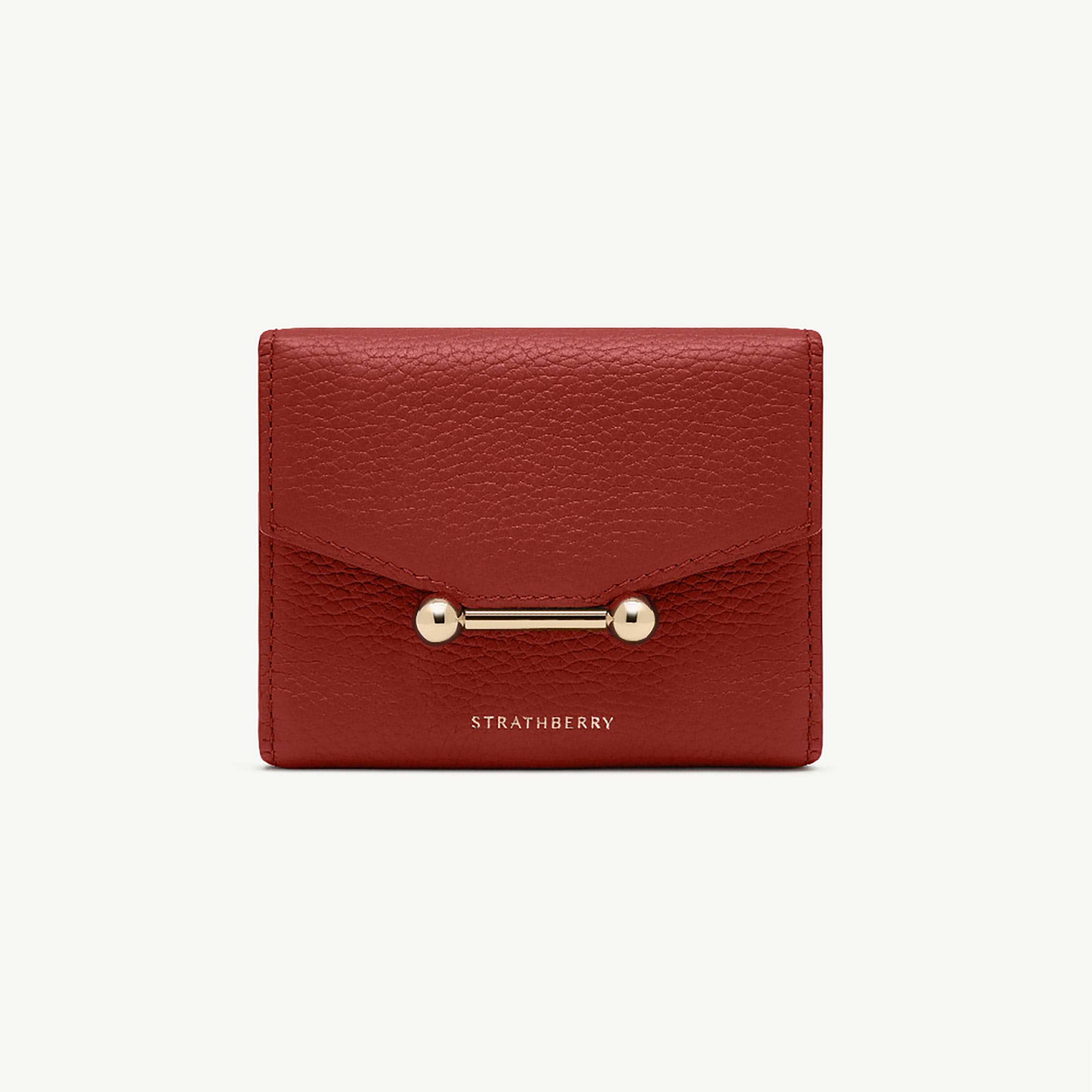Mosaic Trifold Wallet - Levanto Red | Strathberry