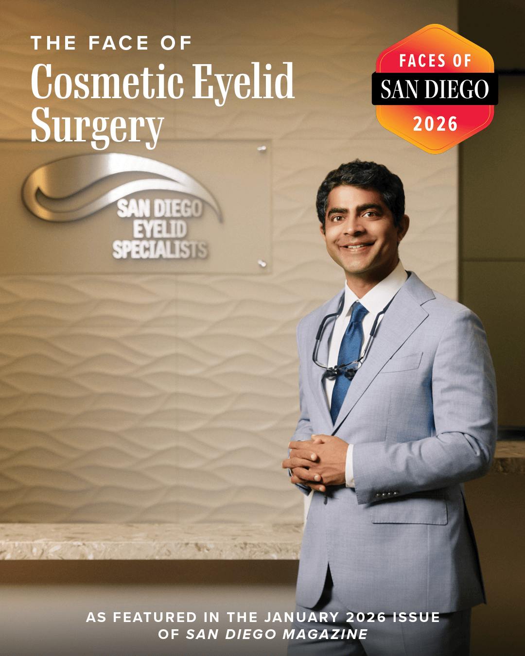 The Face of Cosmetic Eyelid Surgery