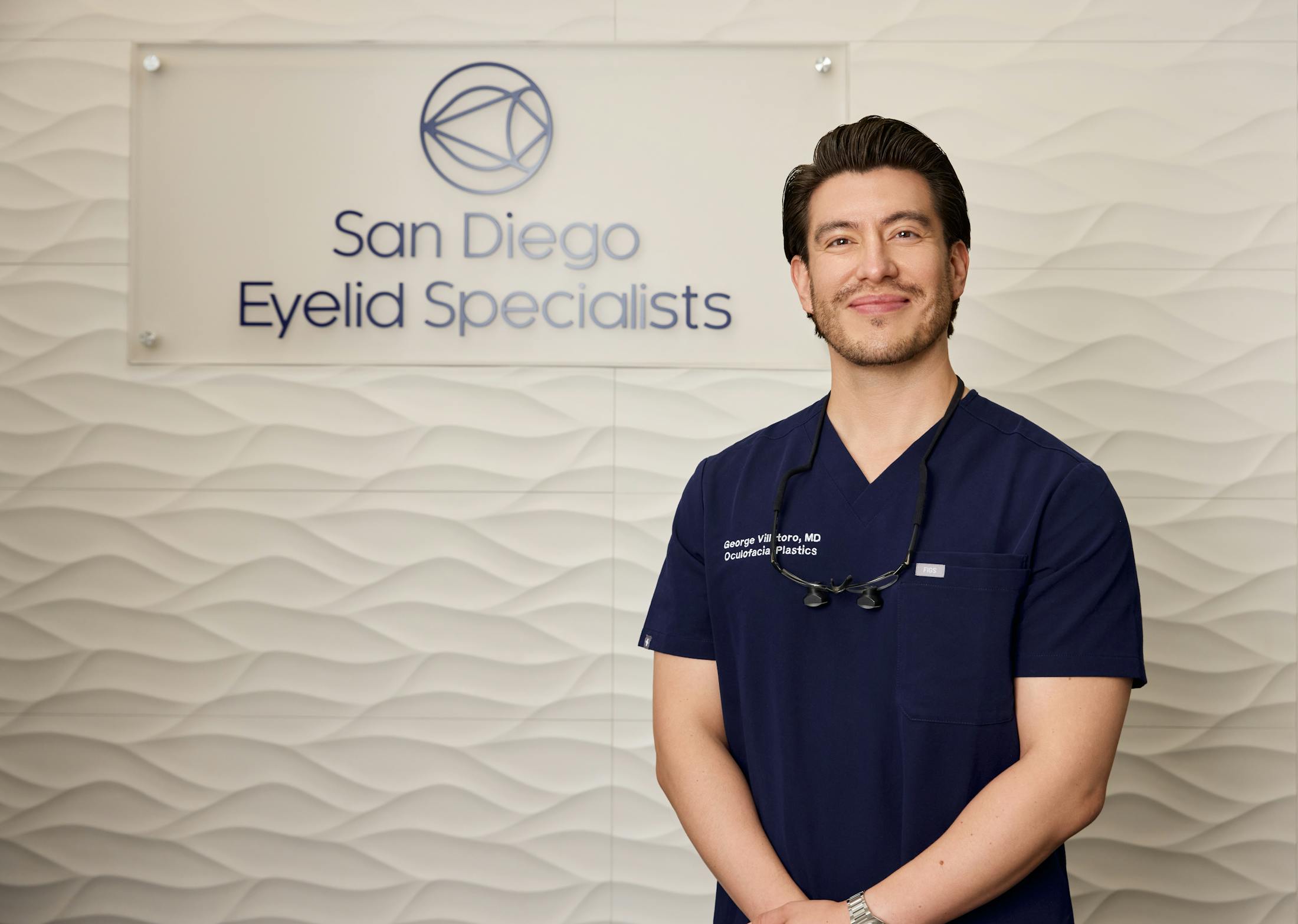 Dr. George Villatoro, oculoplastic surgeon at San Diego Eyelid Specialists