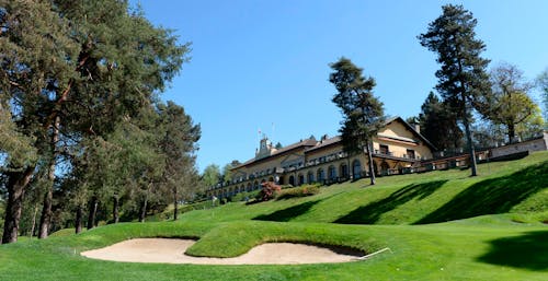 The Club House of the Villa D'Este Golf Club in Rome