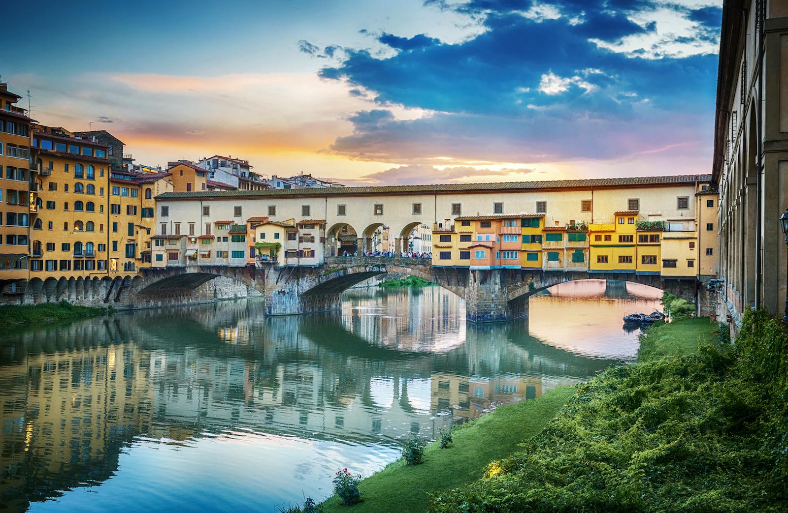Image of the Ponte Vecchio in Florence Image of the Ponte Vecchio in Florence