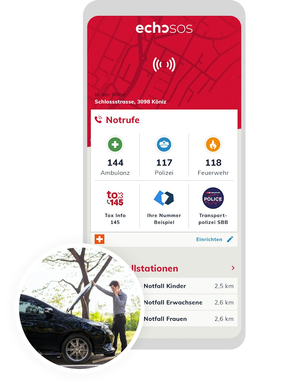 Notfall-Services