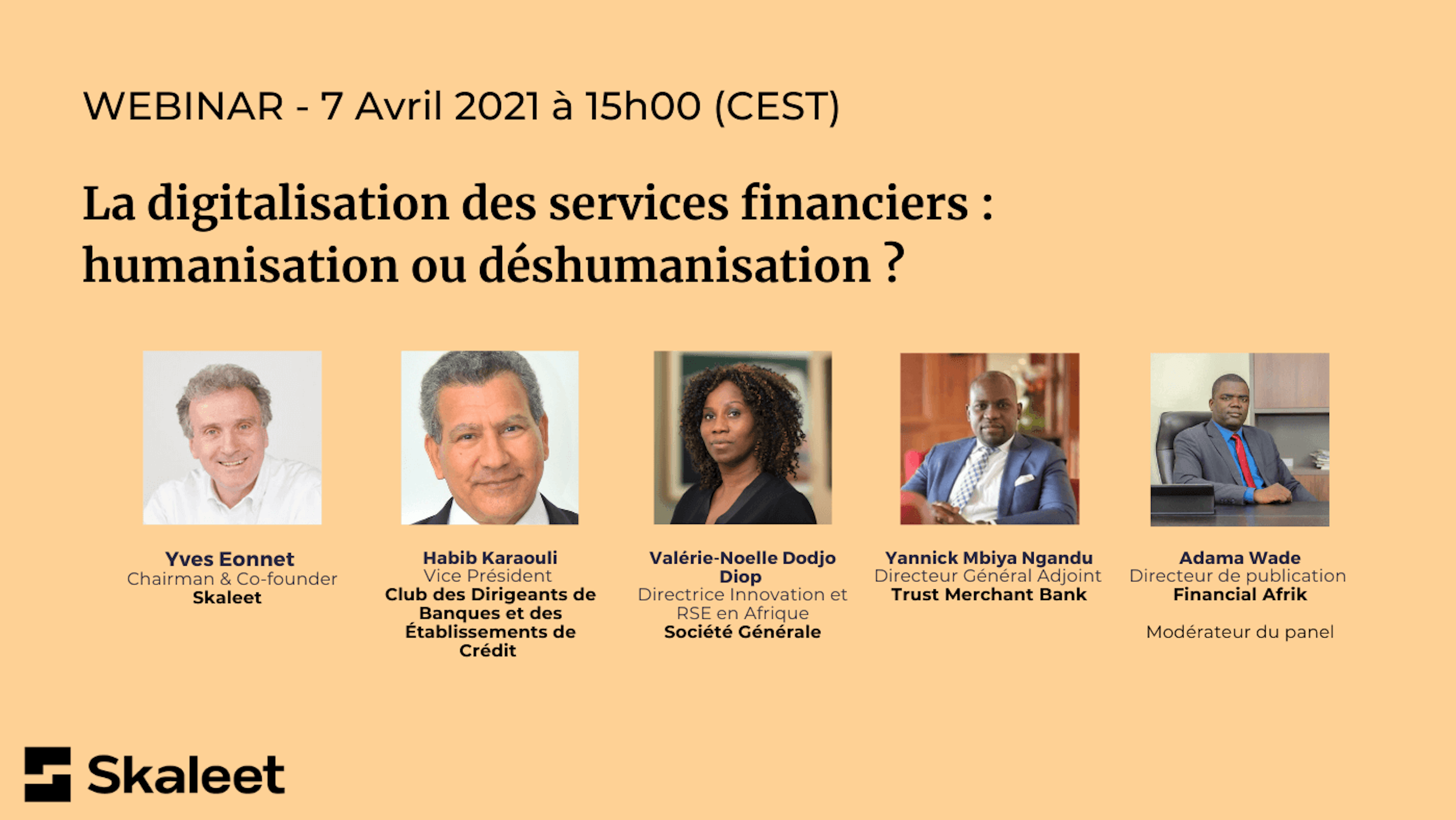 Webinar - La digitalisation des services financiers : humanisation ou déshumanisation ?