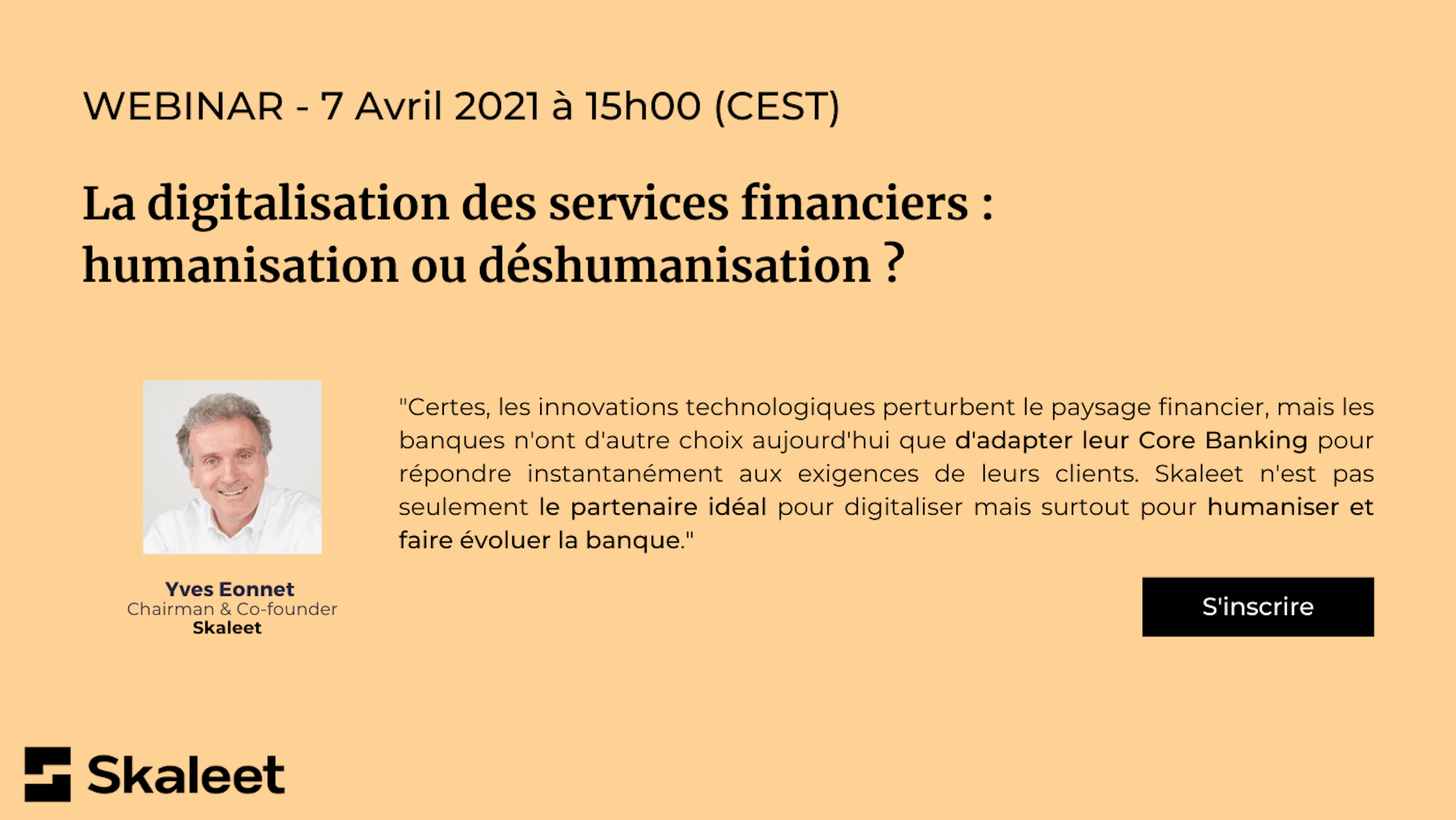 Webinar - La digitalisation des services financiers : humanisation ou déshumanisation ?