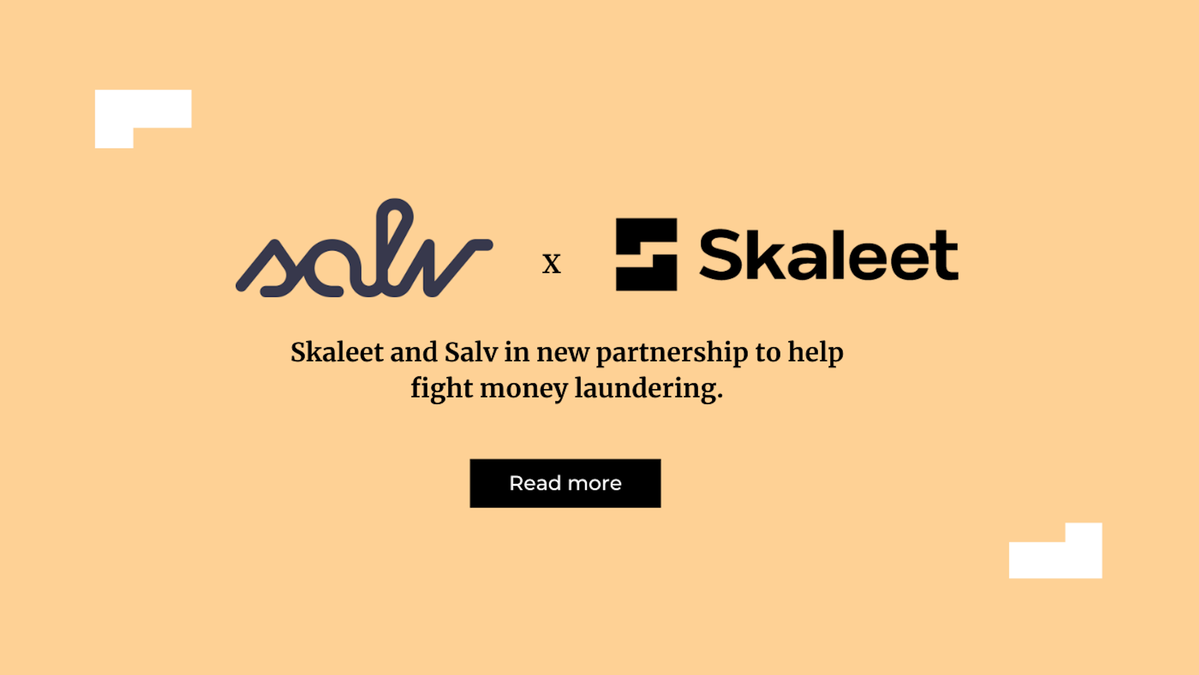 Skaleet and Salv in new partnership to help fight money laundering