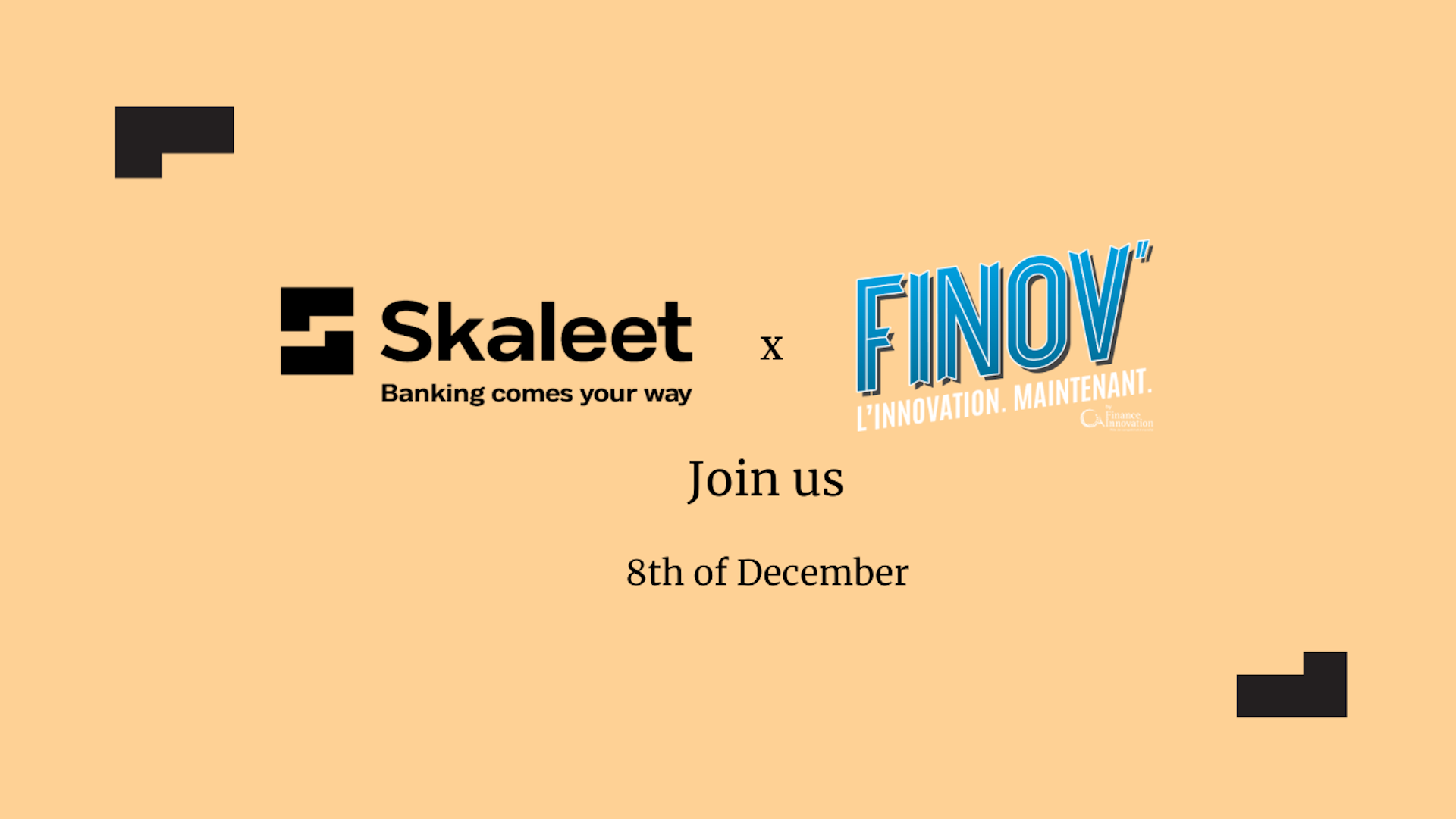Meet Us At Finov Skaleet Meet Us At Finov Skaleet