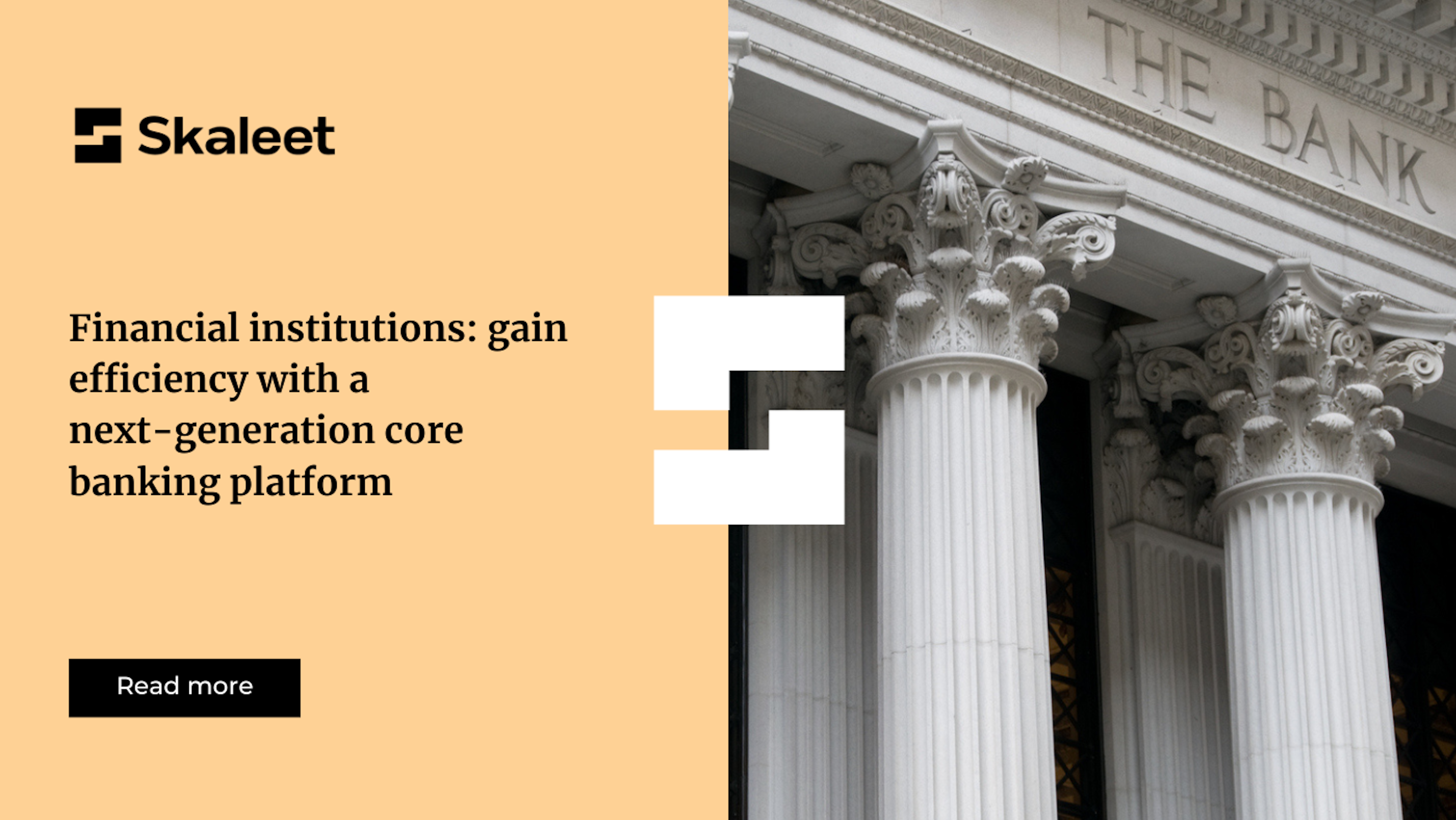 Financial institutions: gain efficiency with a next-generation Core Banking Platform 🏦