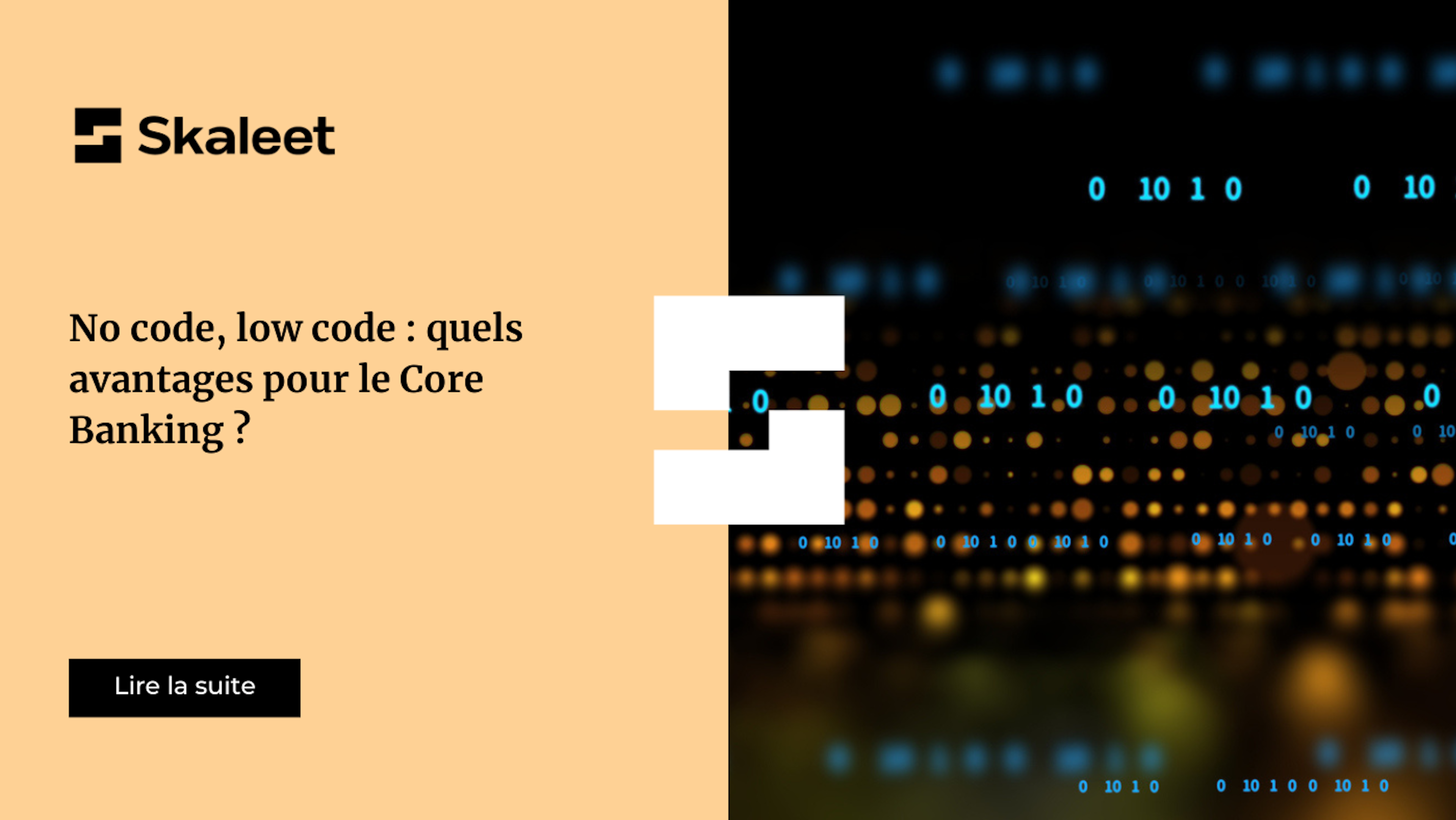 Coding Banking No code, low code : quels avantages pour le Core Banking ? | Skaleet