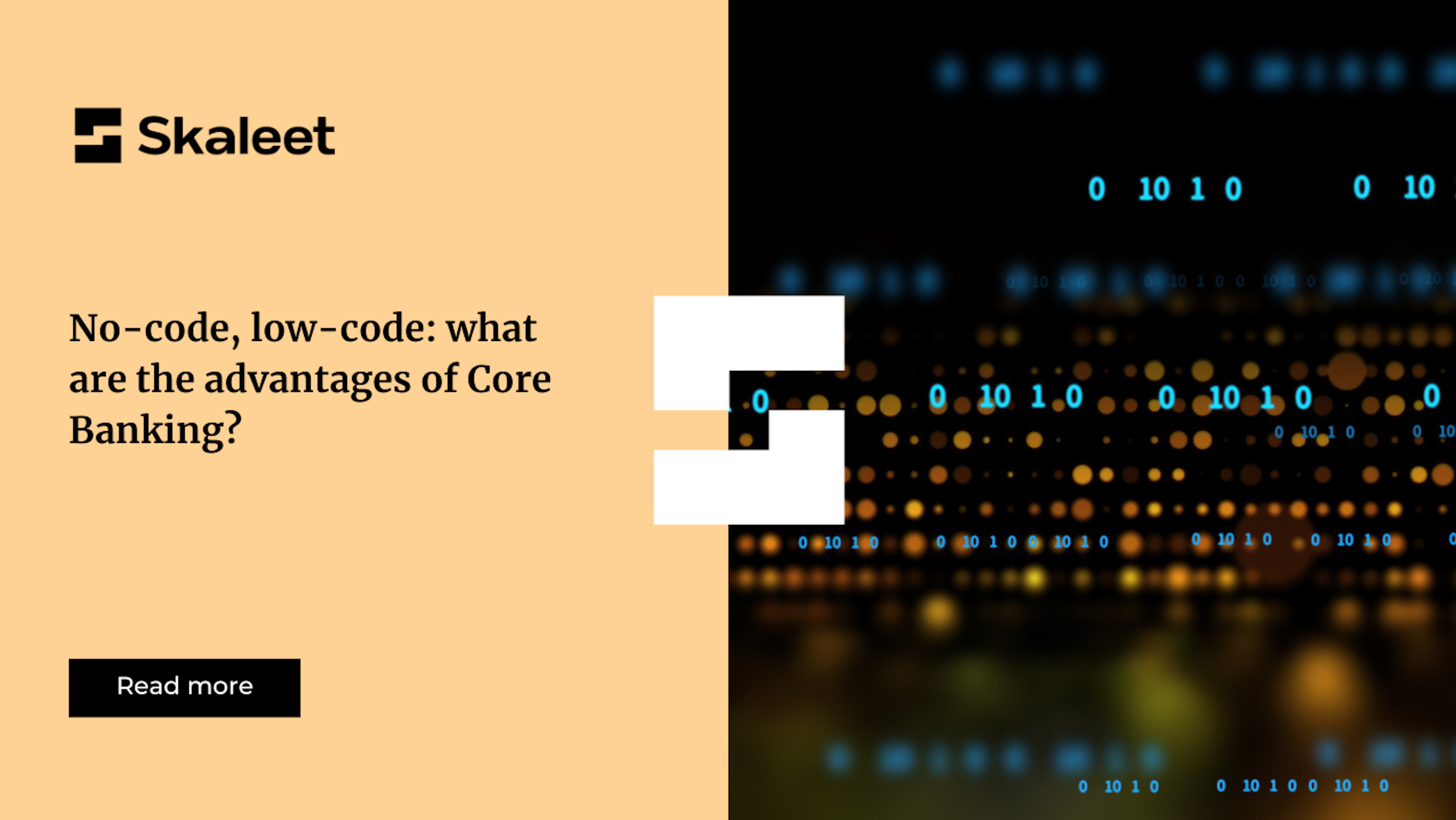 No-Code, Low-Code: what are the advantages of Core Banking?💡