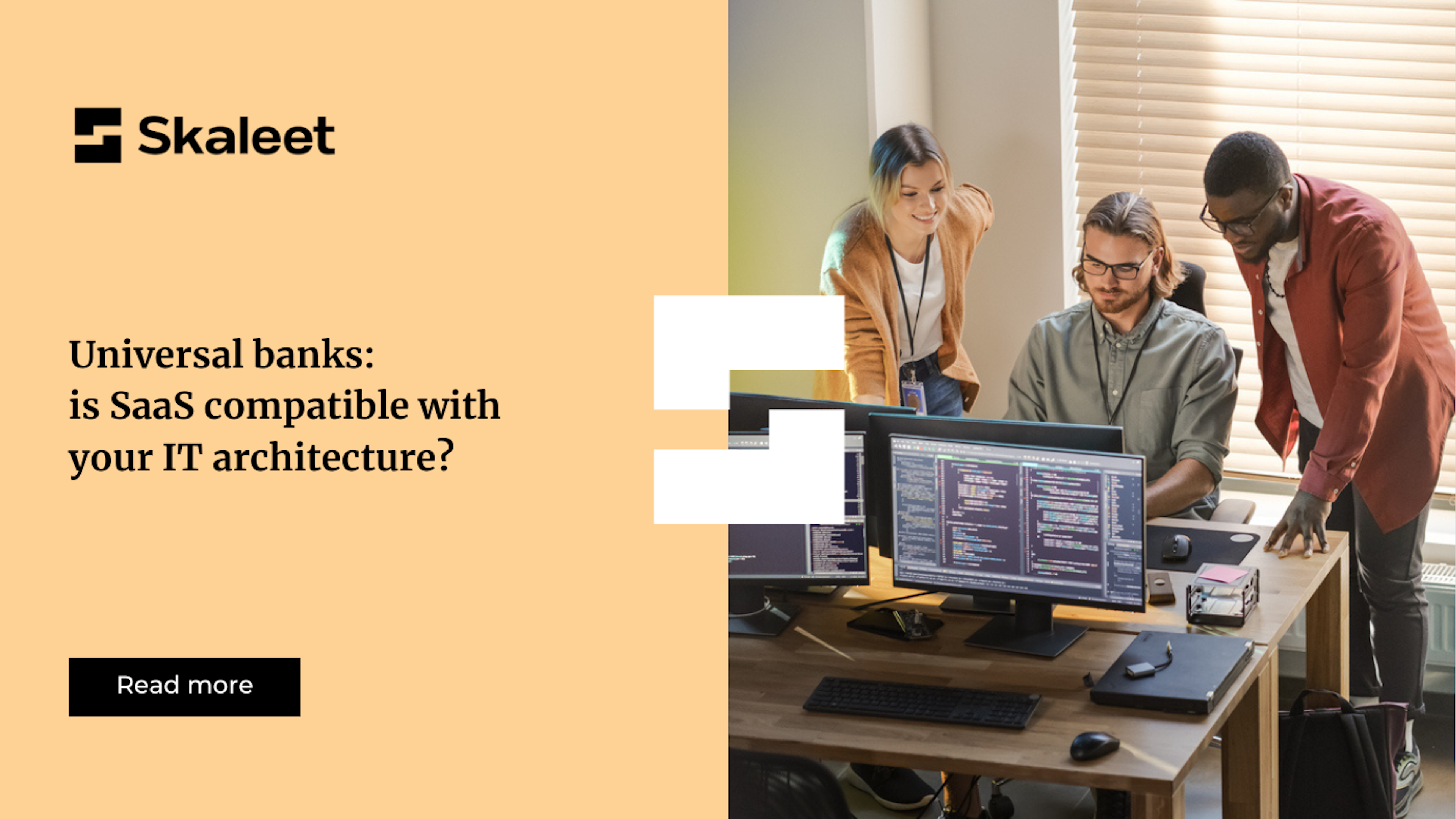 Universal banks: is SaaS compatible with your IT architecture?