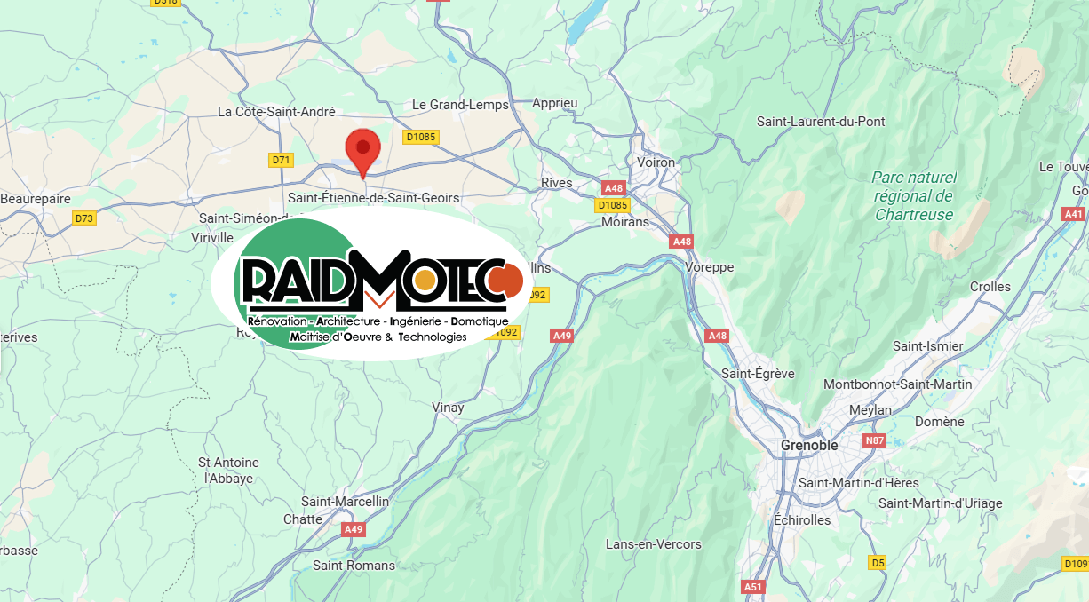 plan d'accès Raidmotec