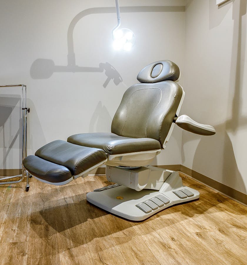 medical spa treatment chair