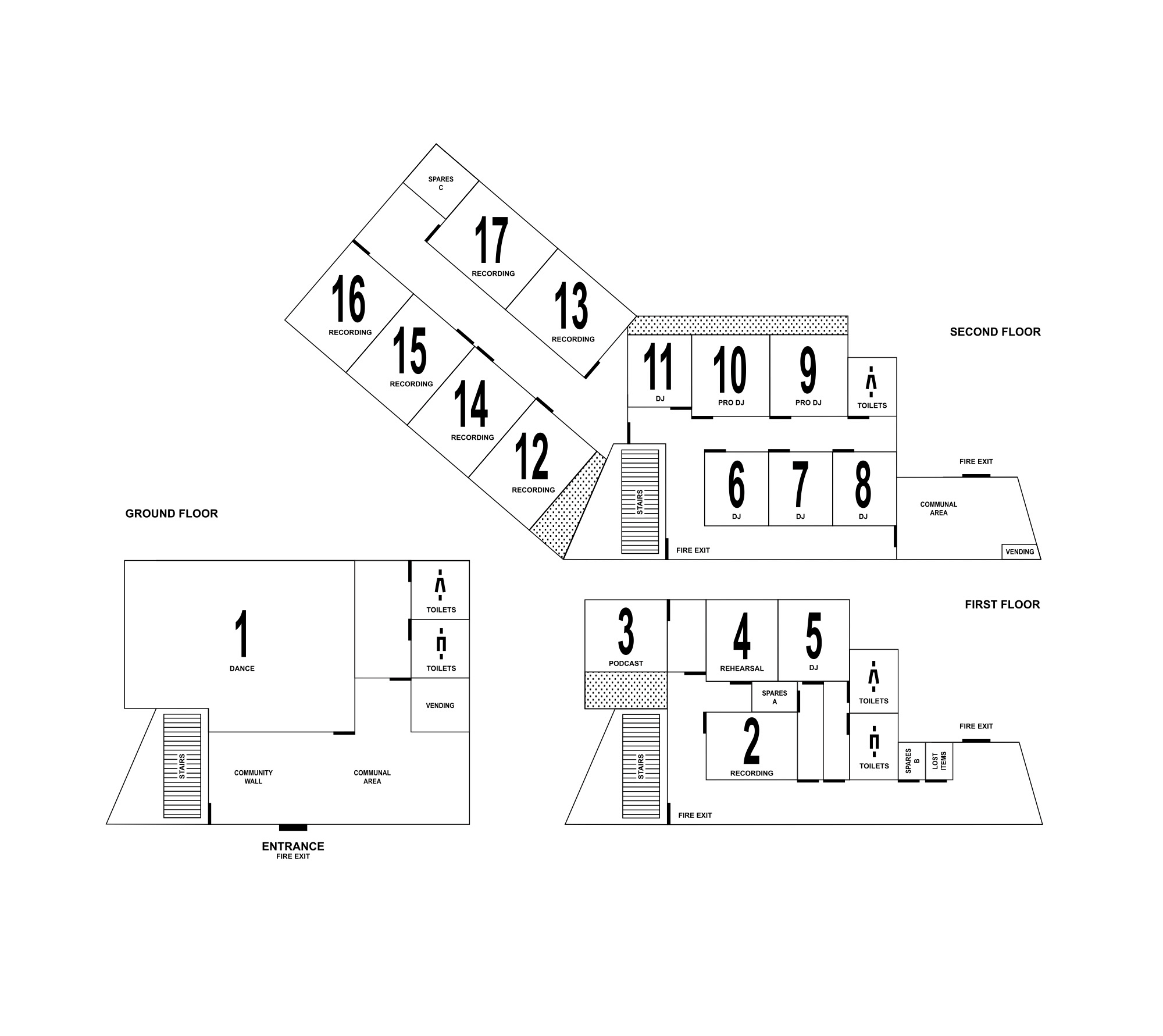 Floorplan: All floors