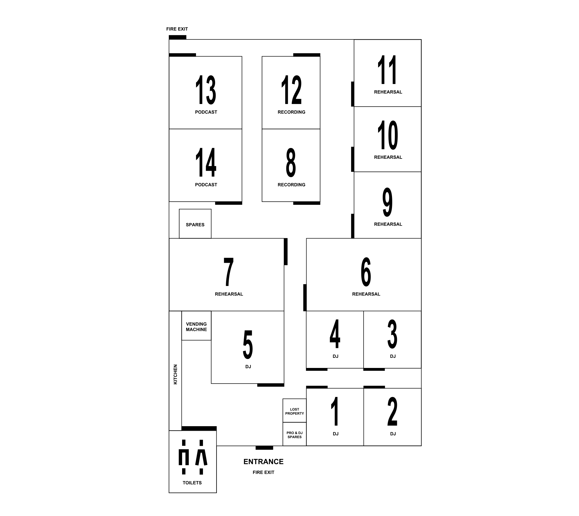 Floorplan: Ground floor