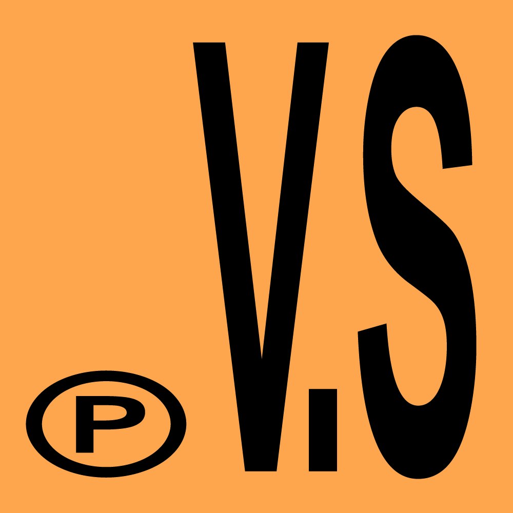 V.S - Orange + Black