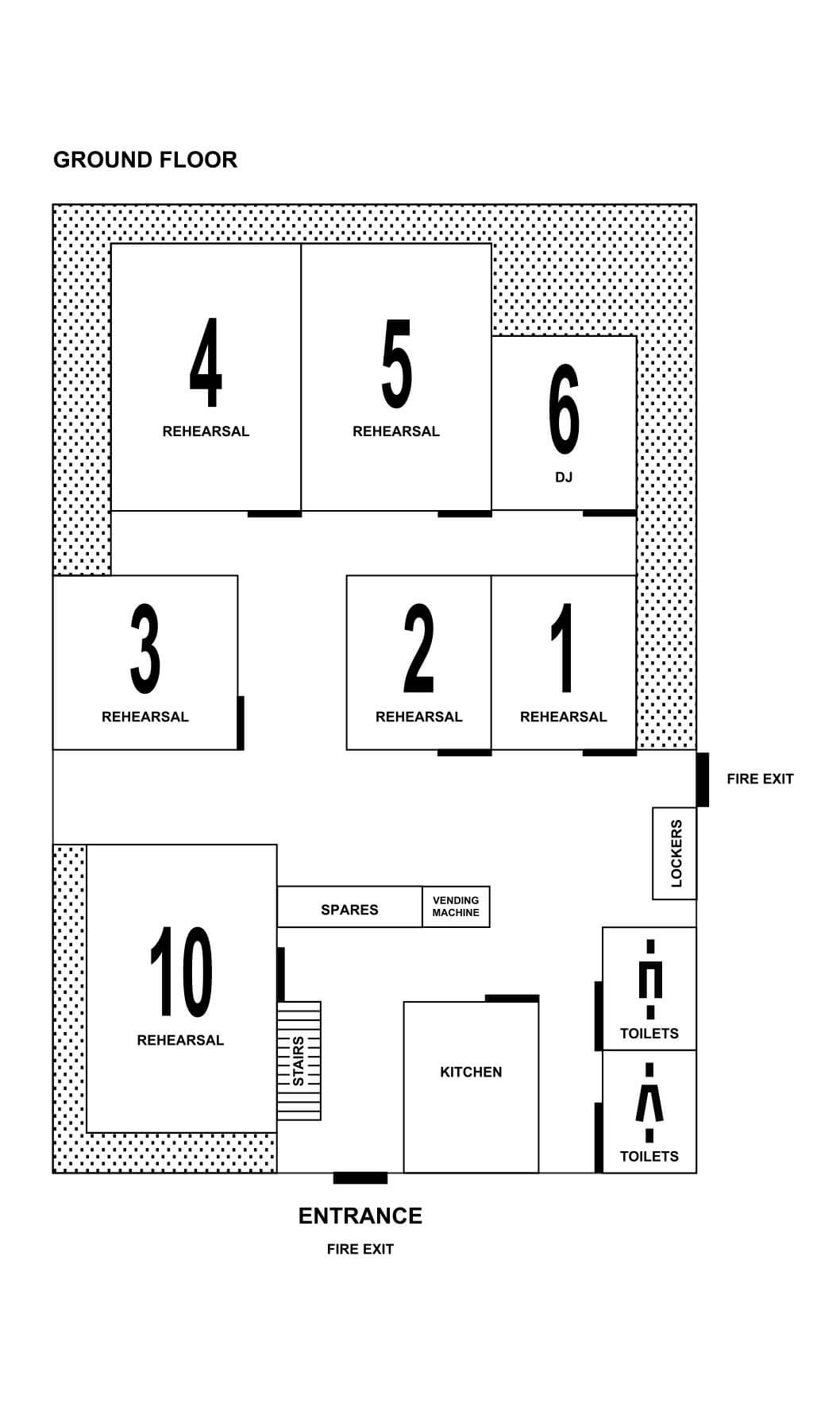 Floorplan: Ground floor