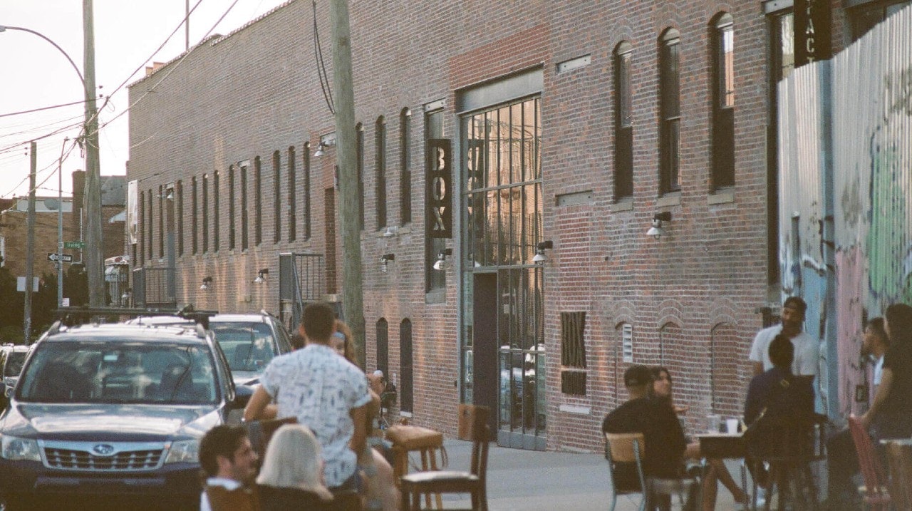 Street scene in Ridgewood