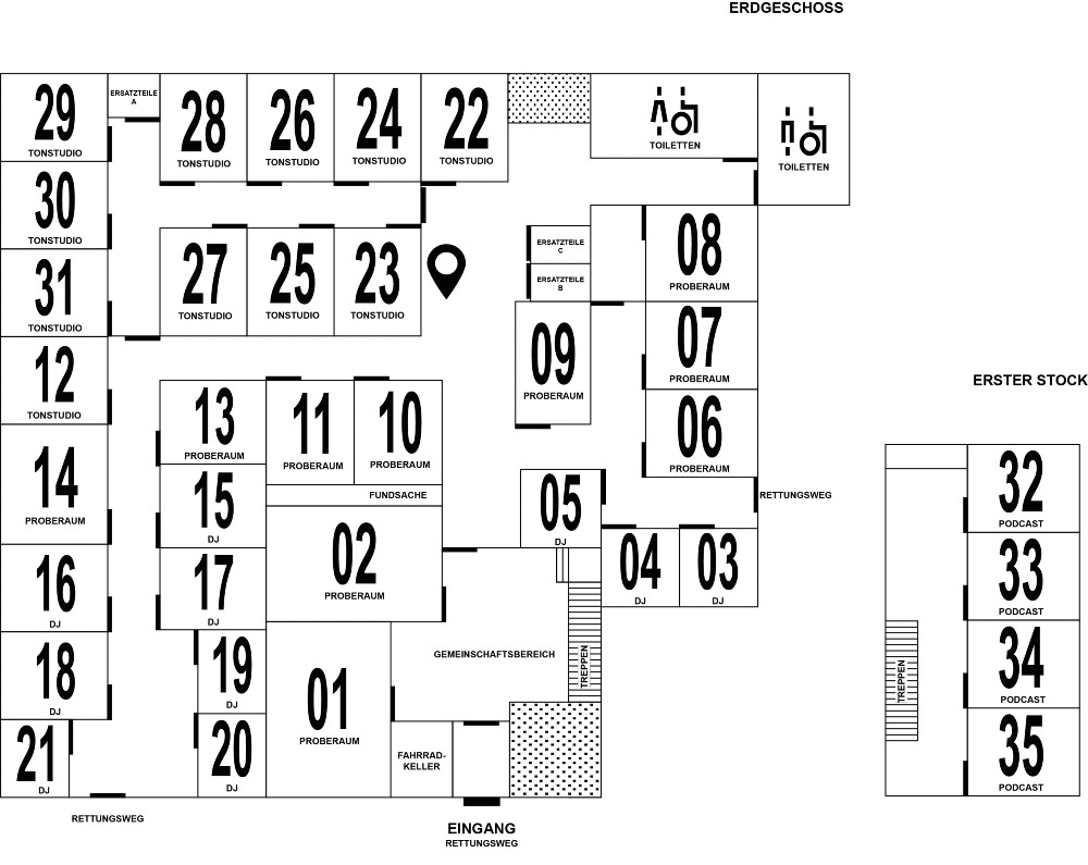 Floorplan: Studios