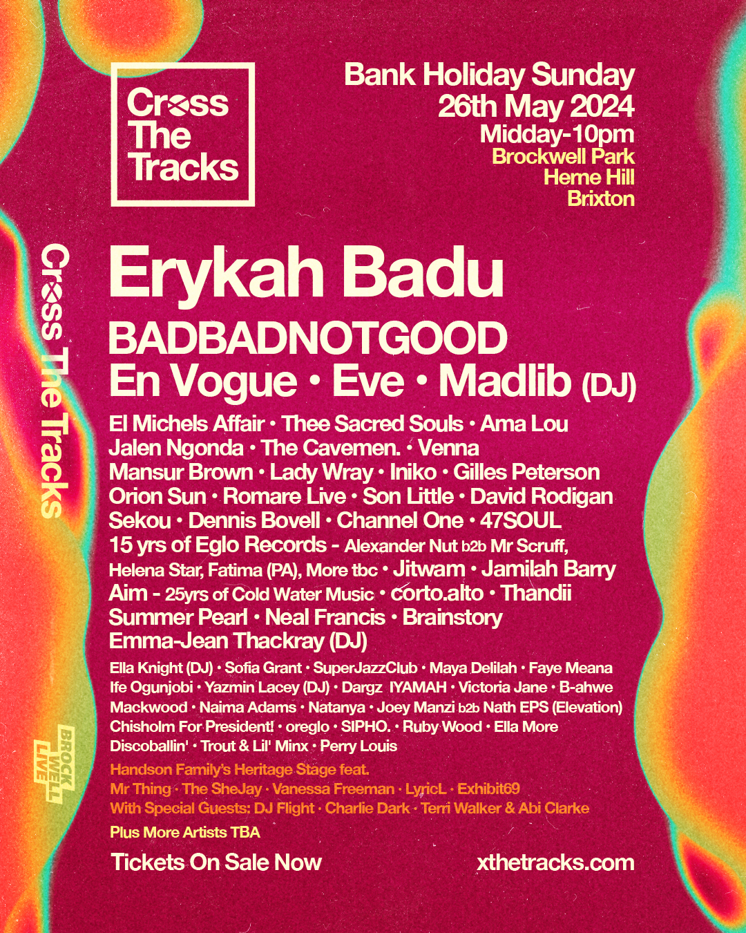 ARTIST OPS // Festival Partner 2024 Cross The Tracks