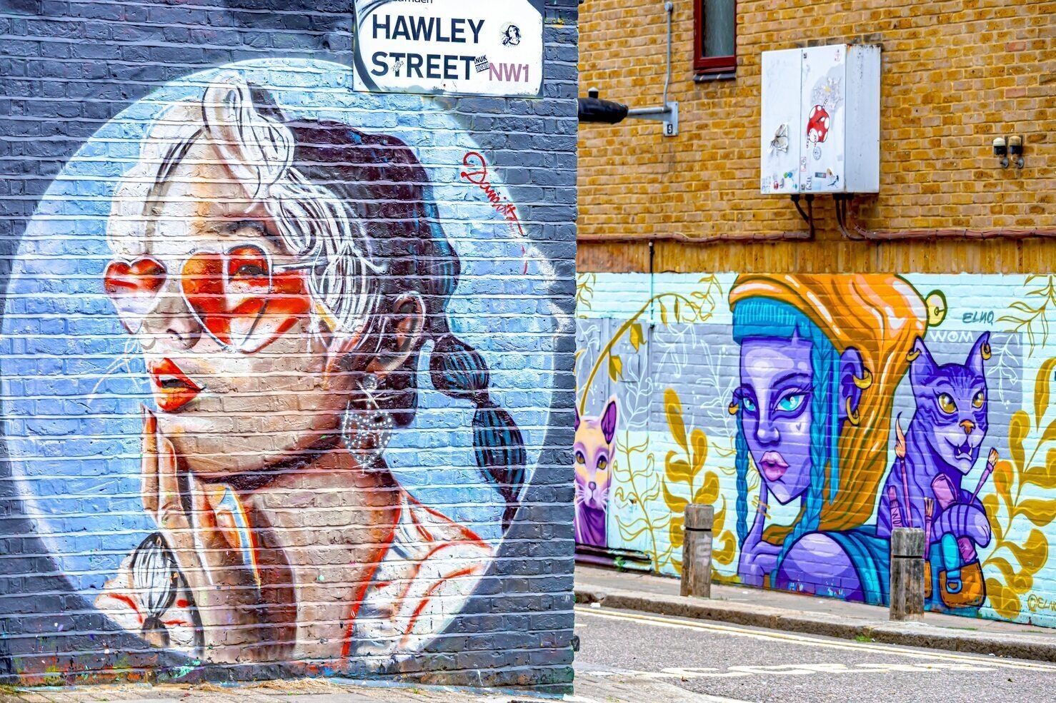 Graffiti Hawley Street Camden