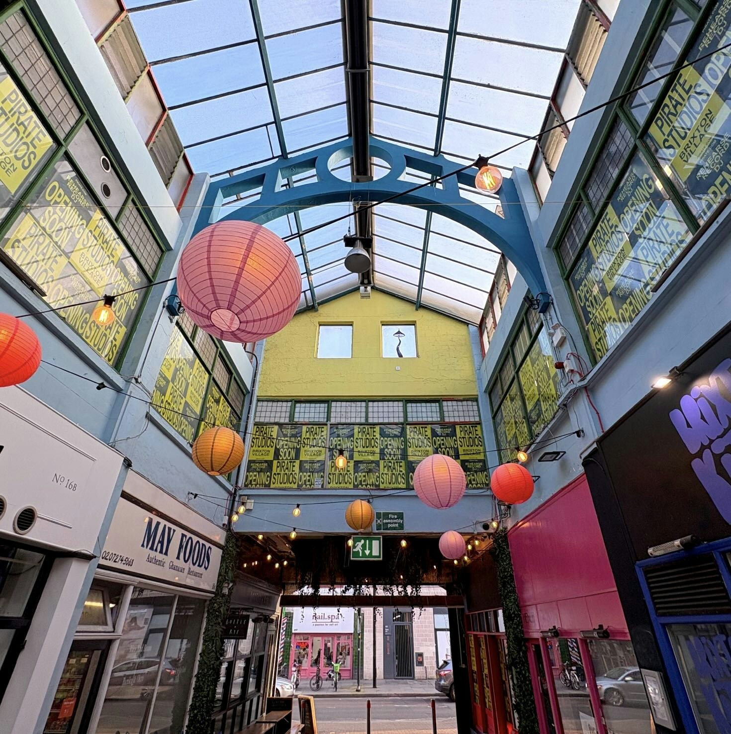 Pirate Studios location in Brixton Village