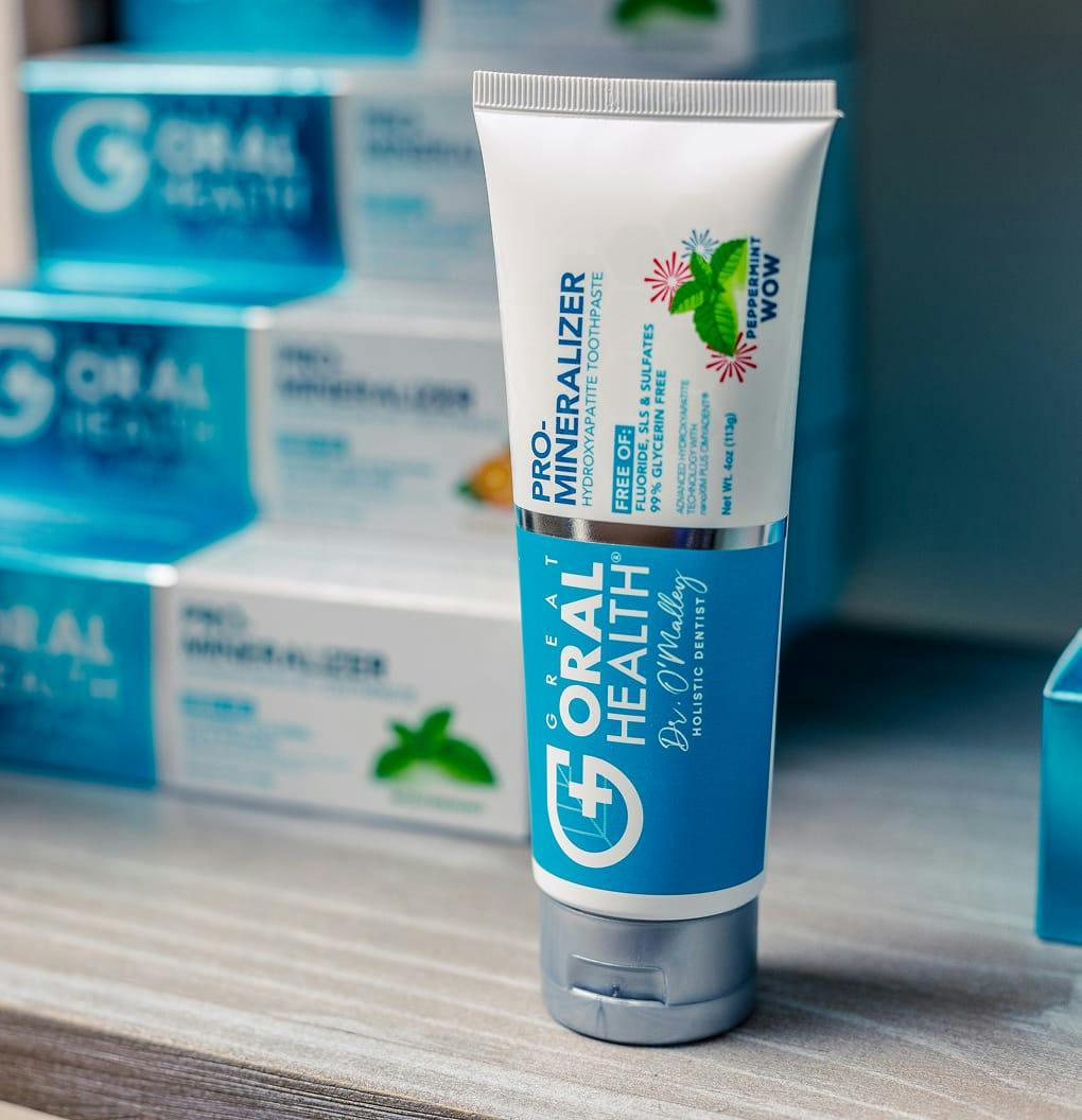 Fluoride free toothpaste