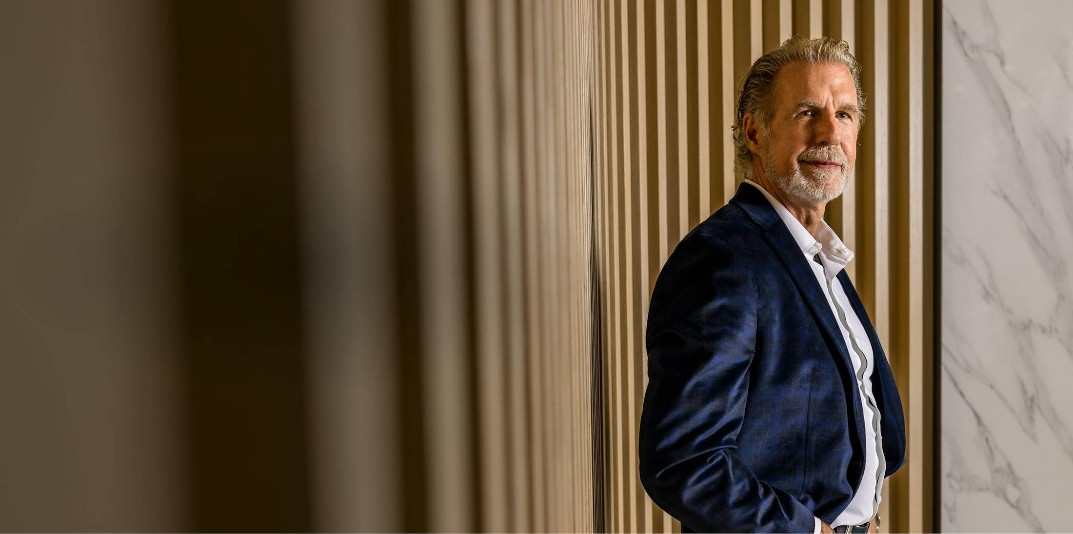 Dr. Paul O'Malley in a suit