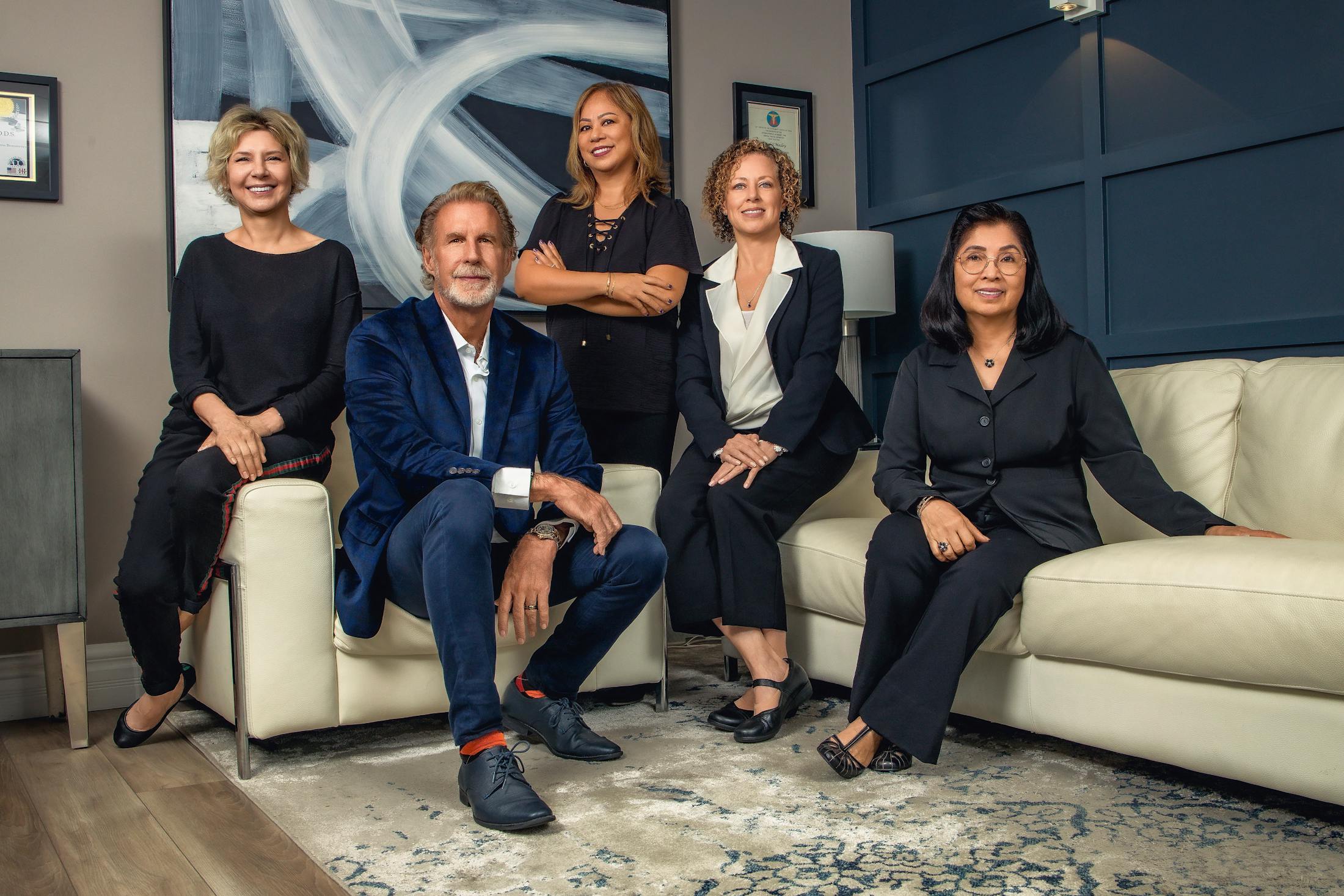 Dr. Paul O'Malley and his staff