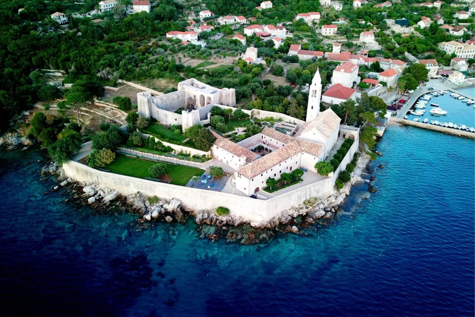 Monastery on Lopud island