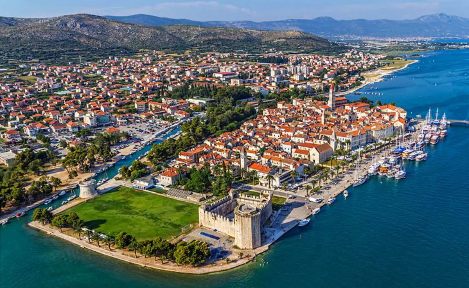 trogir-aerial-photo-day-trip-from-dubrovnik