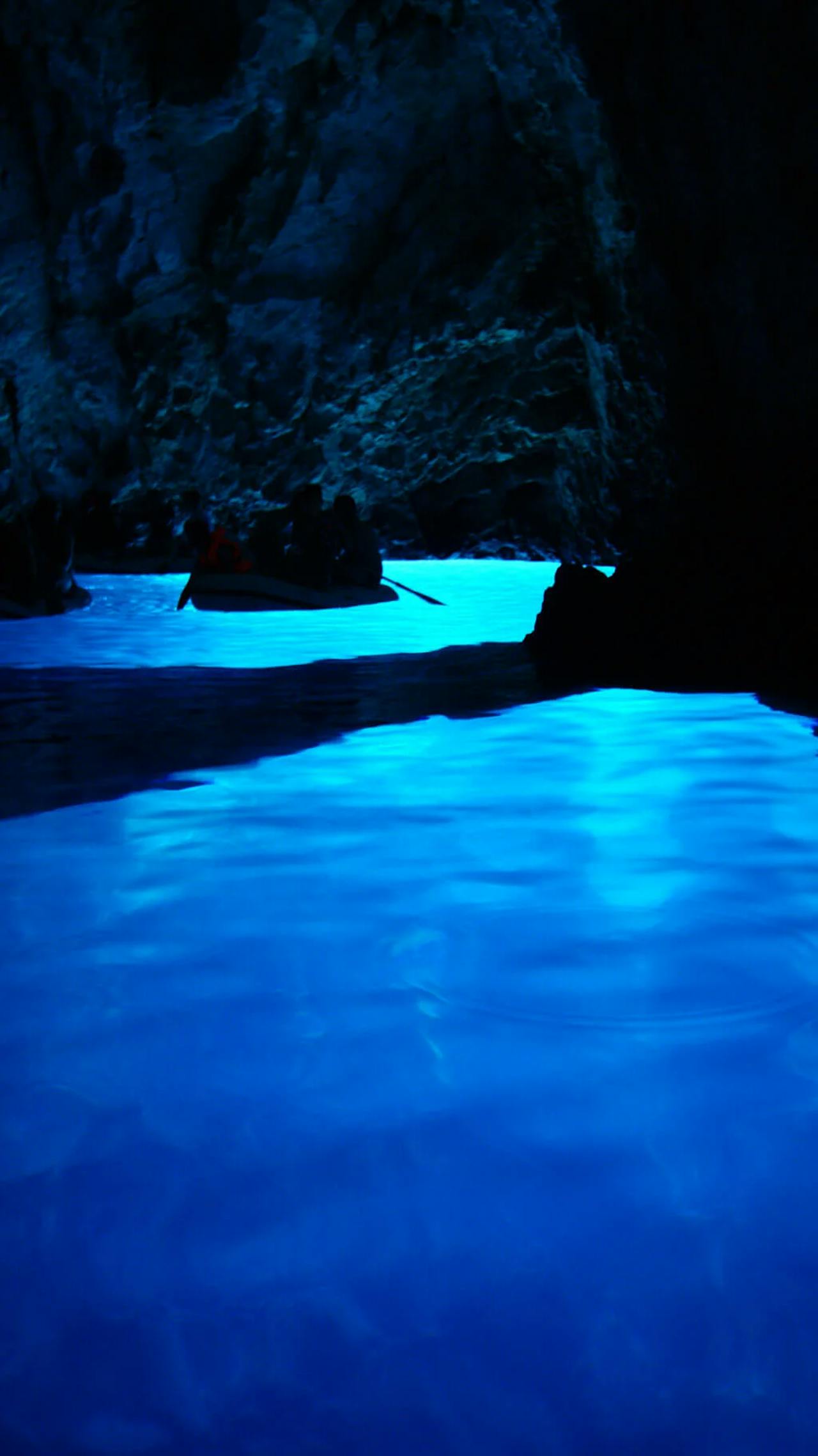 Blue cave