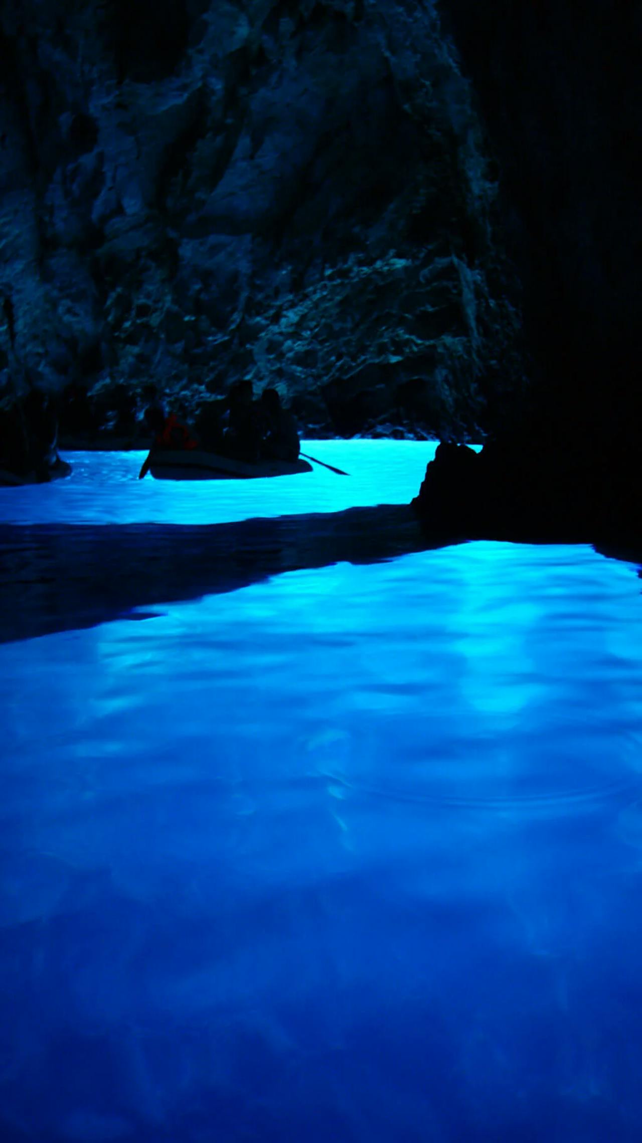 Blue cave