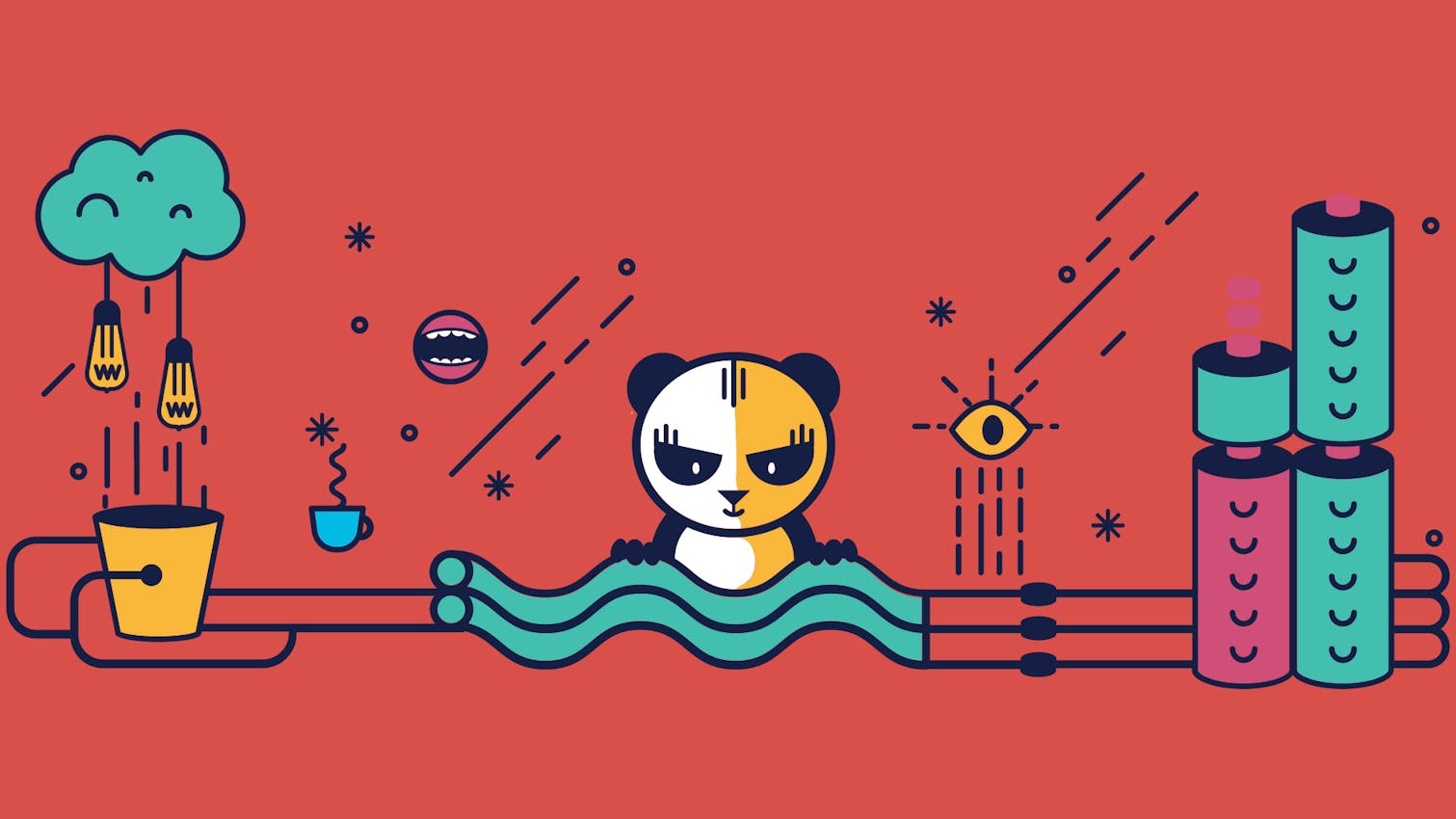 Illustrazione di Lean Panda di Cantiere Creativo