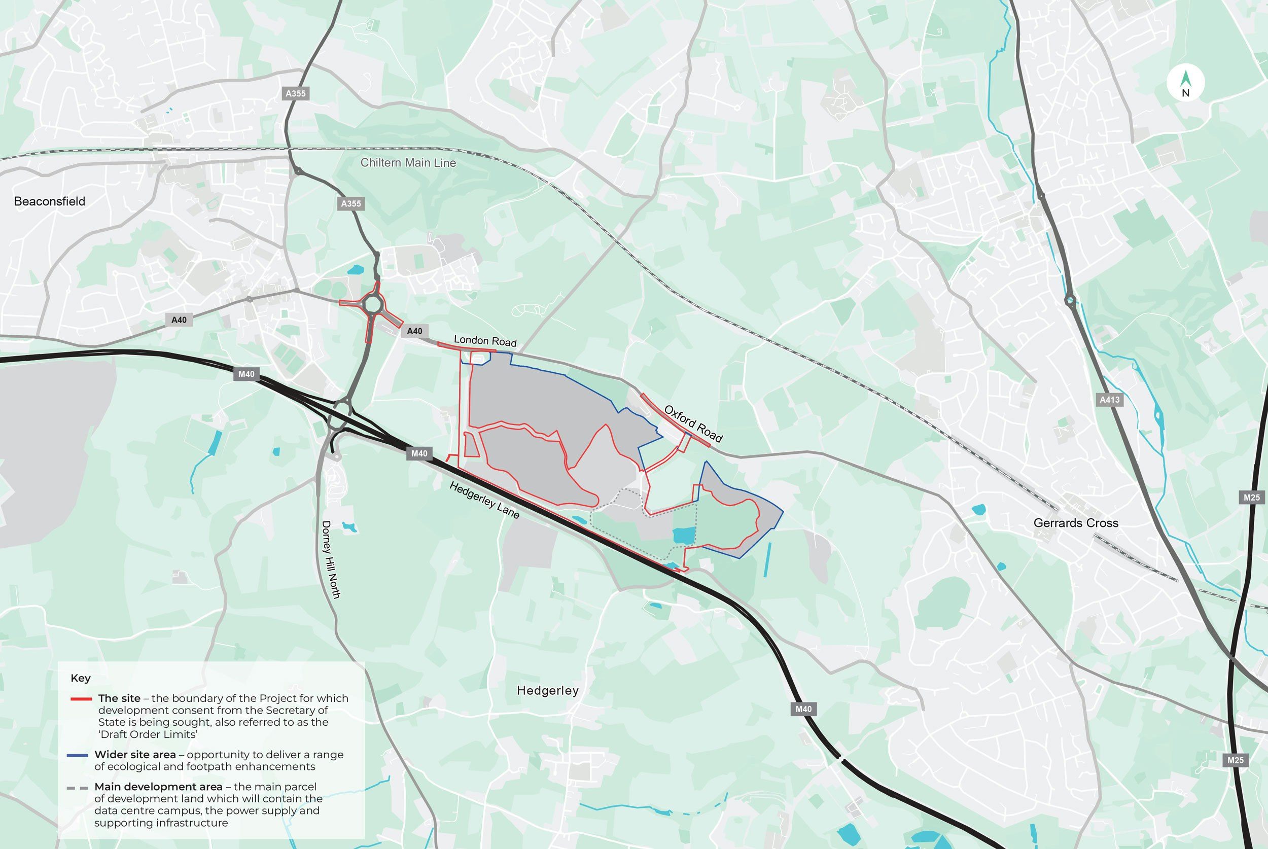 Wider site area map