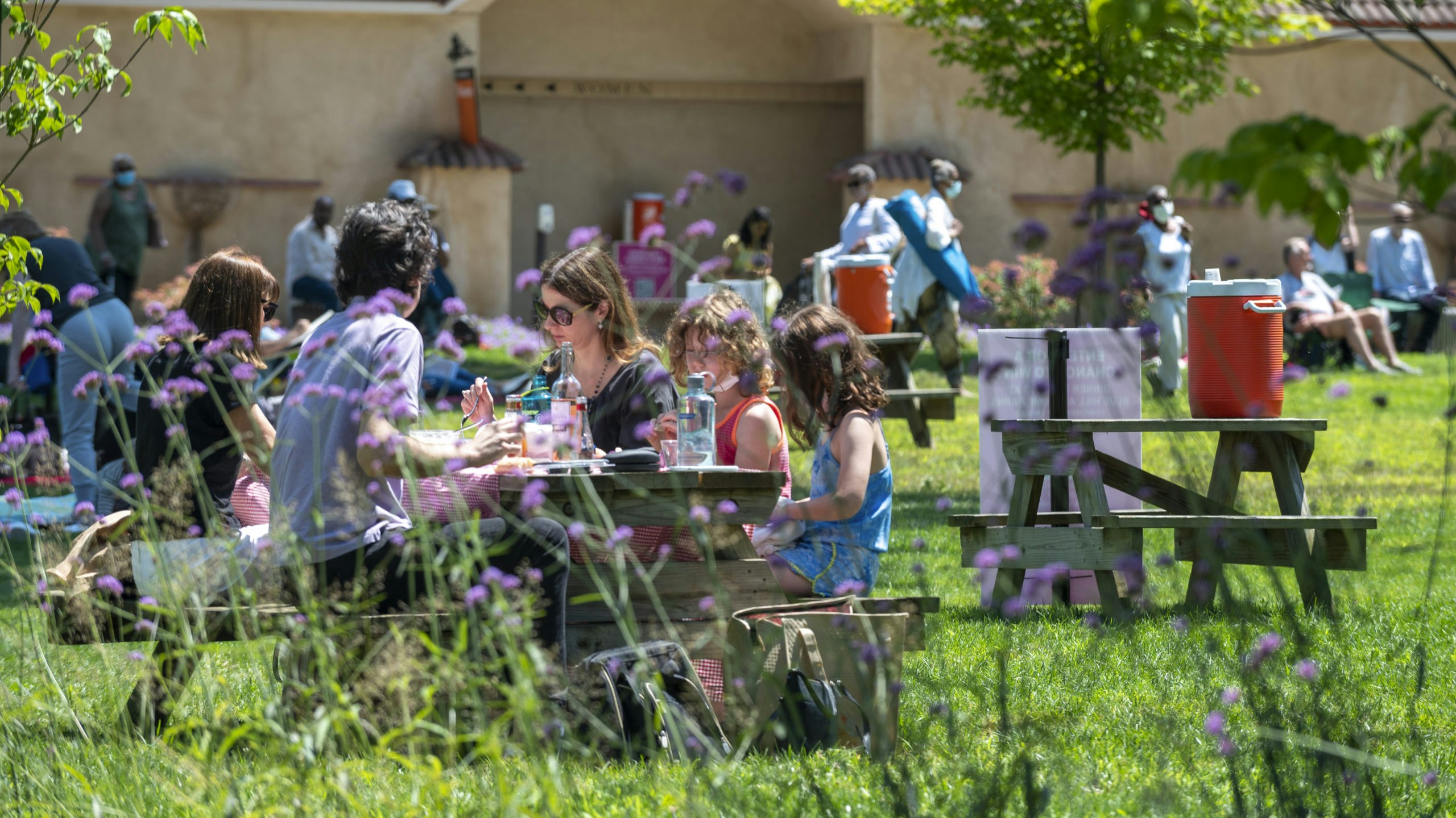 picnicking at caramoor