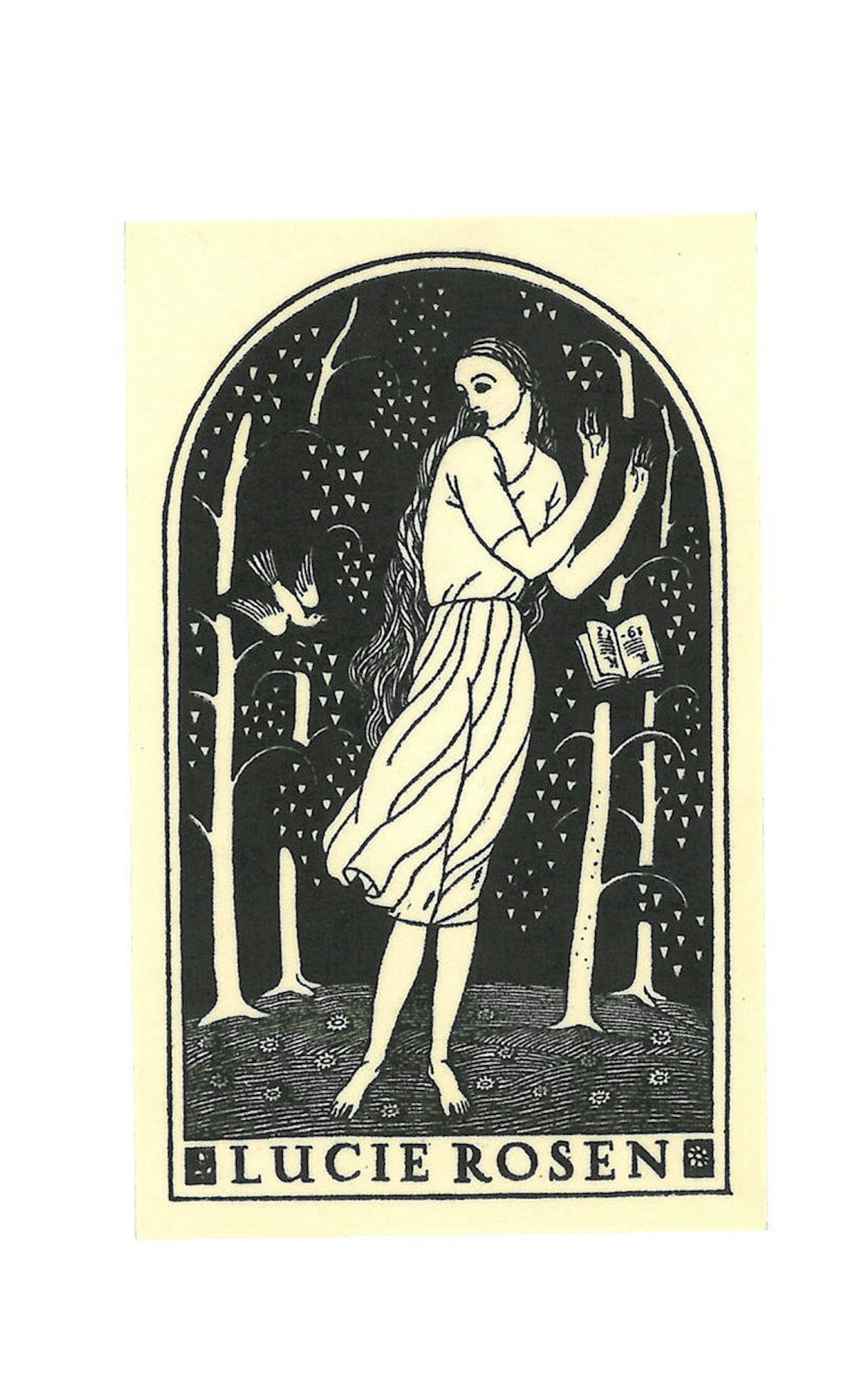 lucie rosen bookplate