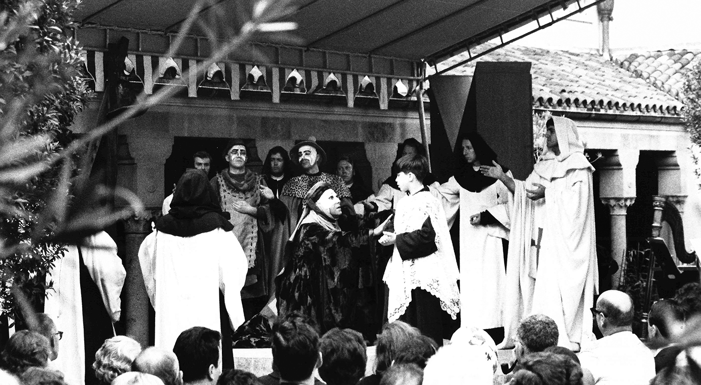 Benjamin Britten's Curlew River. ©Audrey Michaels, 1966.