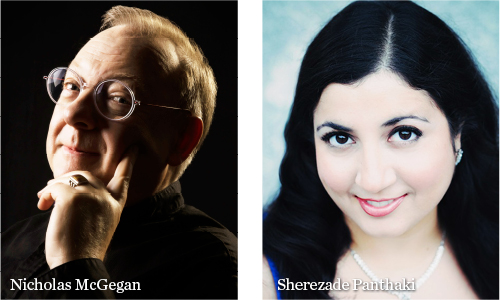 Nicholas McGegan and Sherezade Panthaki