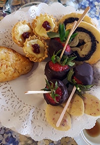 Afternoon Tea Sample Plate
