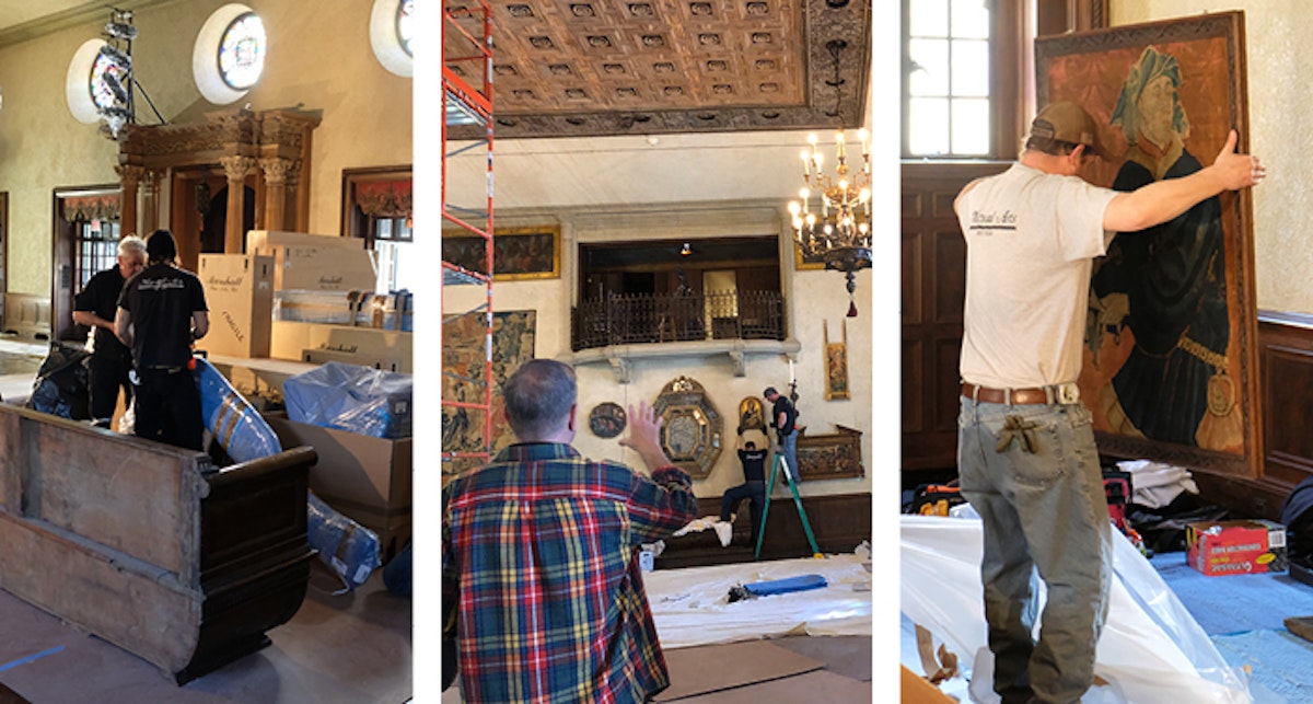 Unpacking Music Room