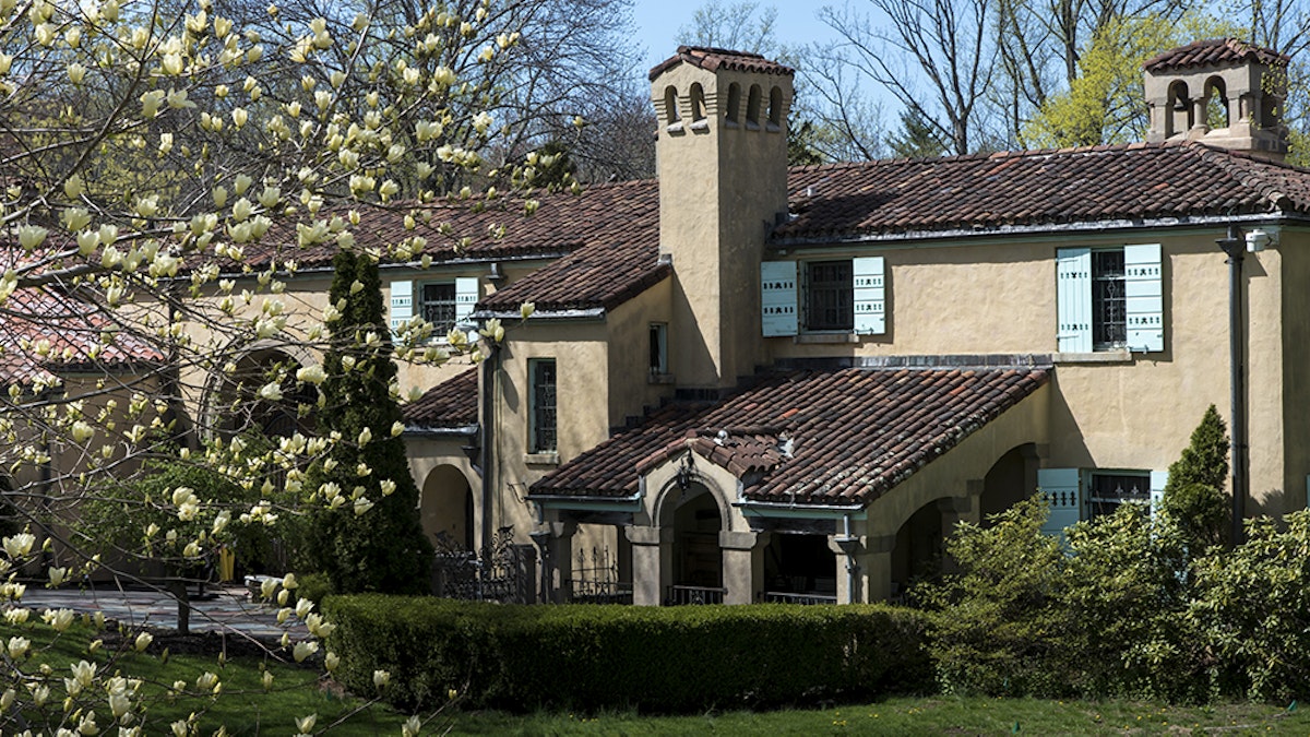 The Rosen House in Spring