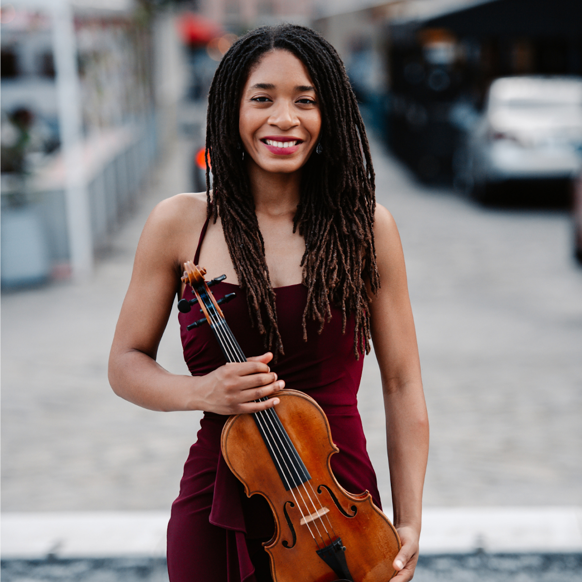 Njioma Grevious, Violin Andrew Goodridge, Piano at Caramoor Njioma Grevious, Violin Andrew Goodridge, Piano at Caramoor