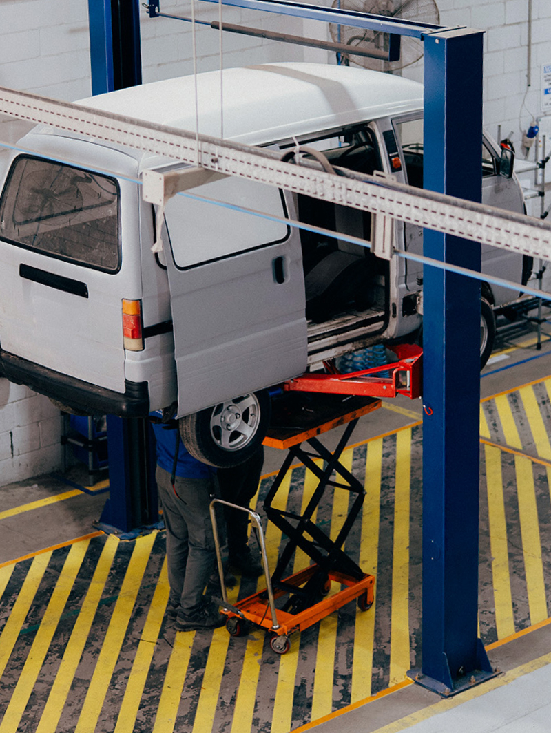 We Electrofit your fleet, install charging on-site, and connect it all to fleet management software — included as standard.