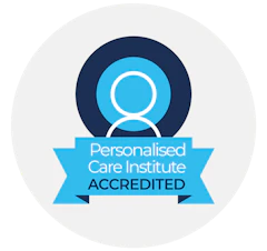 Personalised Care Institute Accredited Personalised Care Institute Accredited logo