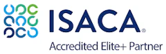 ISACA Accredited Elite+ Partner ISACA Accredited Elite+ Partner logo
