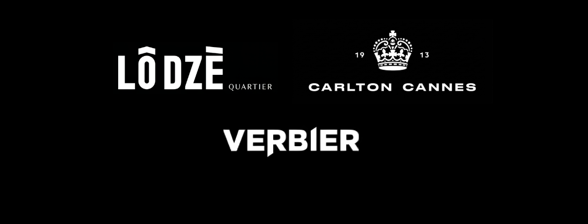 Some of BuzzBrothers clients in the Hospitality sector: Lô Dzè, Carlton Cannes, Verbier