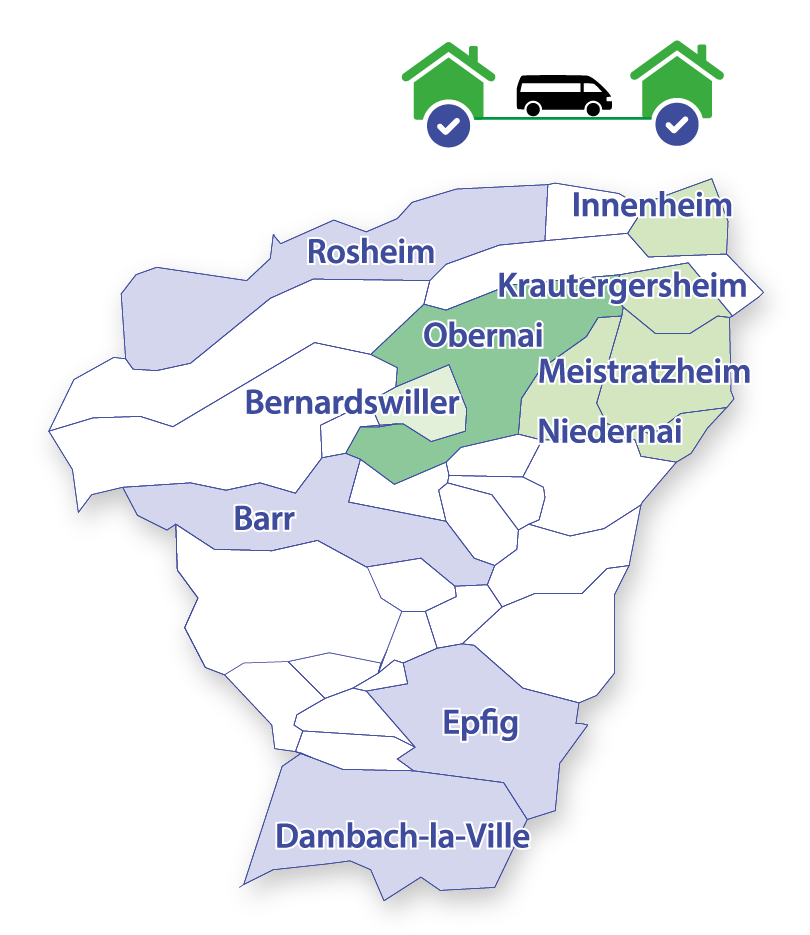 carte TAD porte à porte