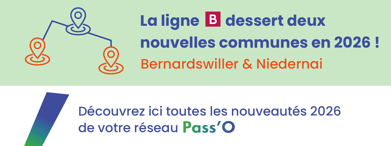 Découvrez ici toutes les nouveautés 2026 du votre réseau Pass'O