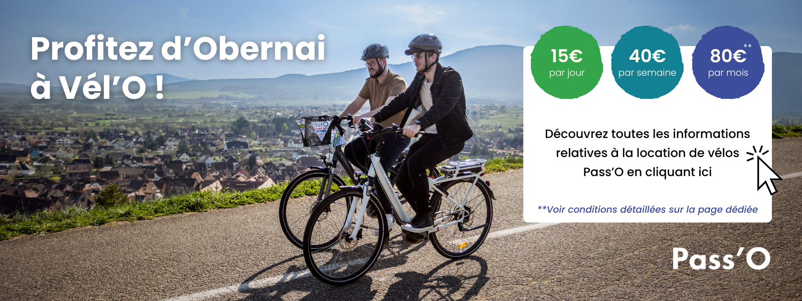 Profitez d'Obernai à Vélo !