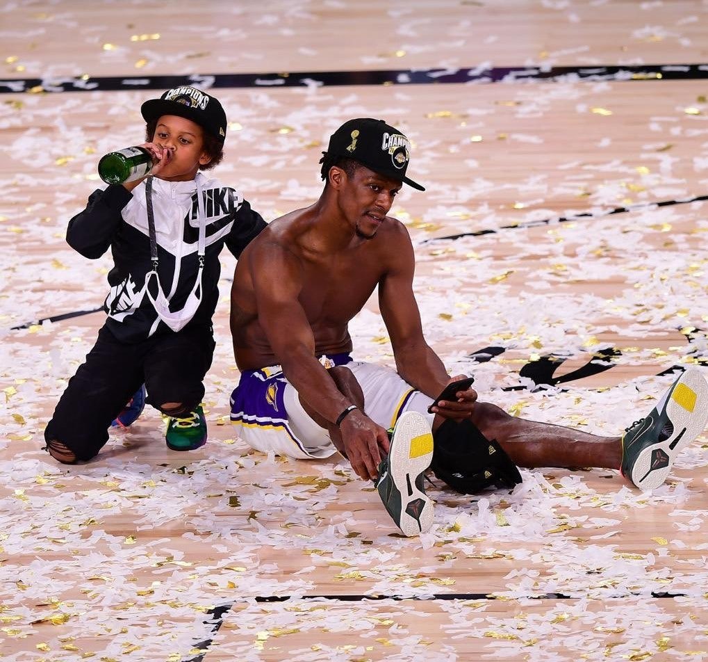 Rajon Rondo is the sneakers MVP of the 2020 NBA Finals, image size:1019x952